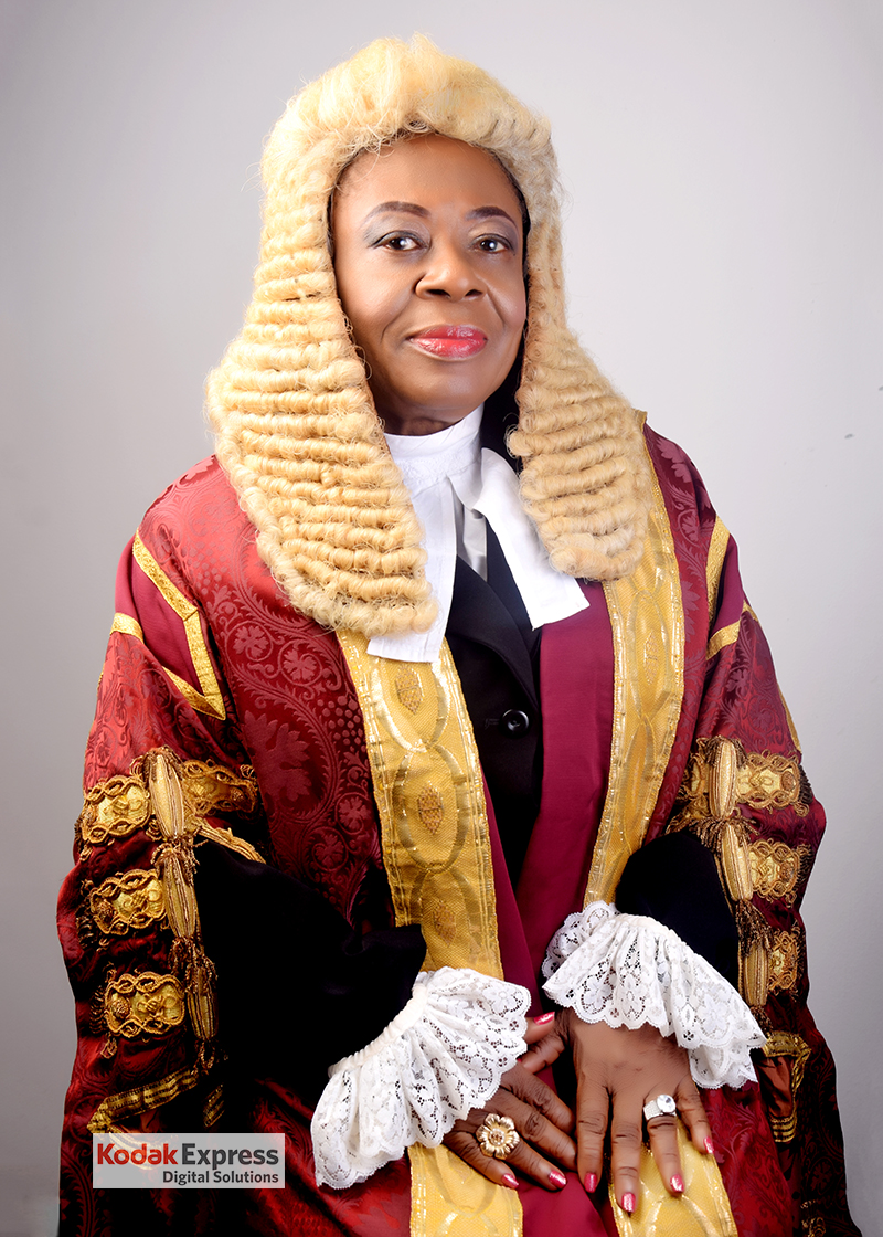Official portrait of Chief Dame Hon. Justice Sotonye Denton West, PJ &middot; JCA (Emeritus)